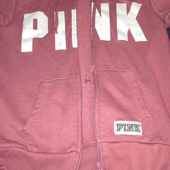PINK zip up - Picture 2 of 3